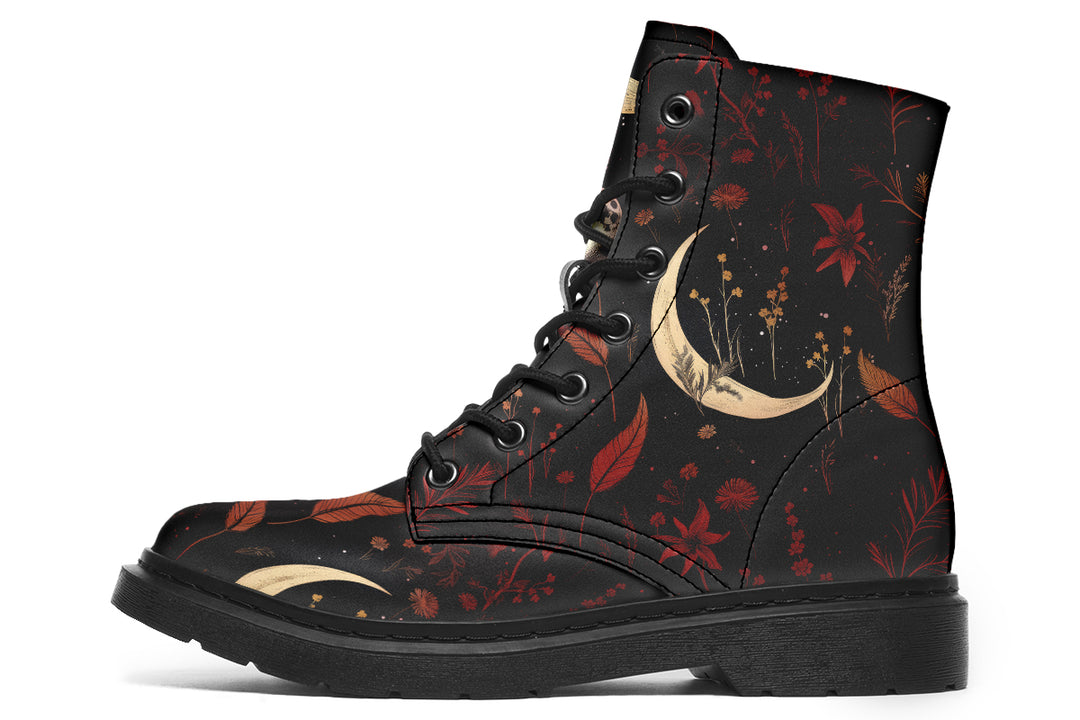Wine Moonlit Botanica Boots