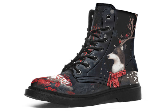 Yule Antlers Boots