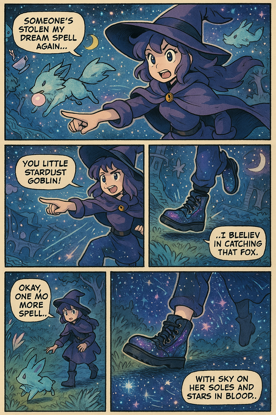 Purple Aurora Winter Boots