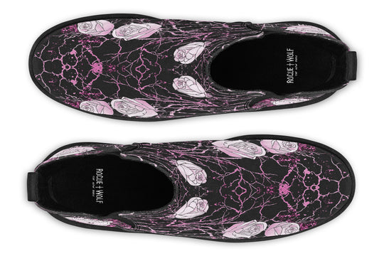 Amethyst Kintsugi Rose Chelsea Boots