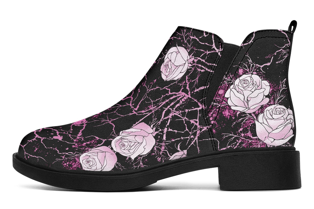 Amethyst Kintsugi Rose Chelsea Boots