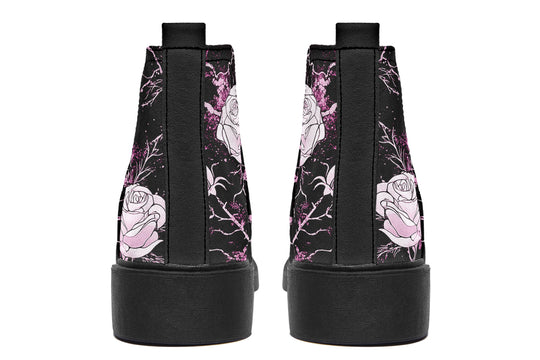 Amethyst Kintsugi Rose Chelsea Boots