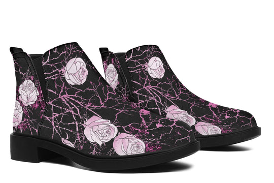 Amethyst Kintsugi Rose Chelsea Boots