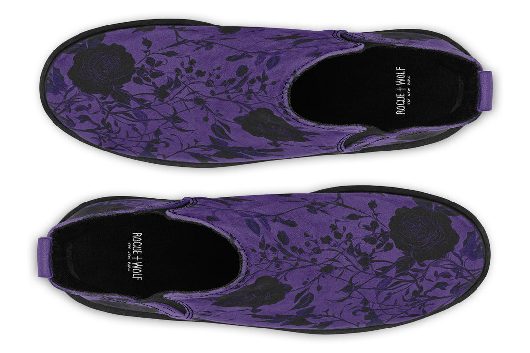 Amethyst Rose Romance Chelsea Boots