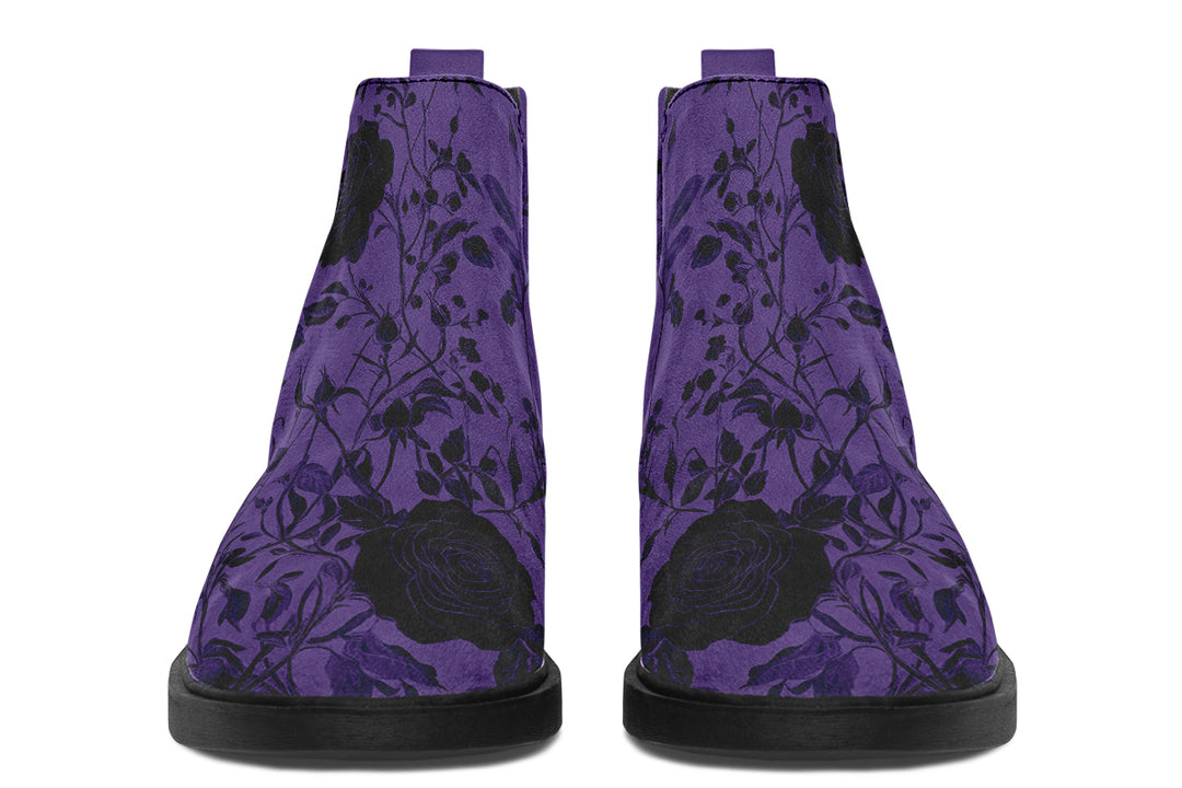 Amethyst Rose Romance Chelsea Boots