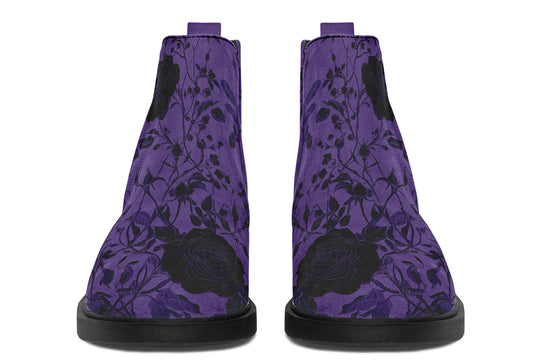 Amethyst Rose Romance Chelsea Boots