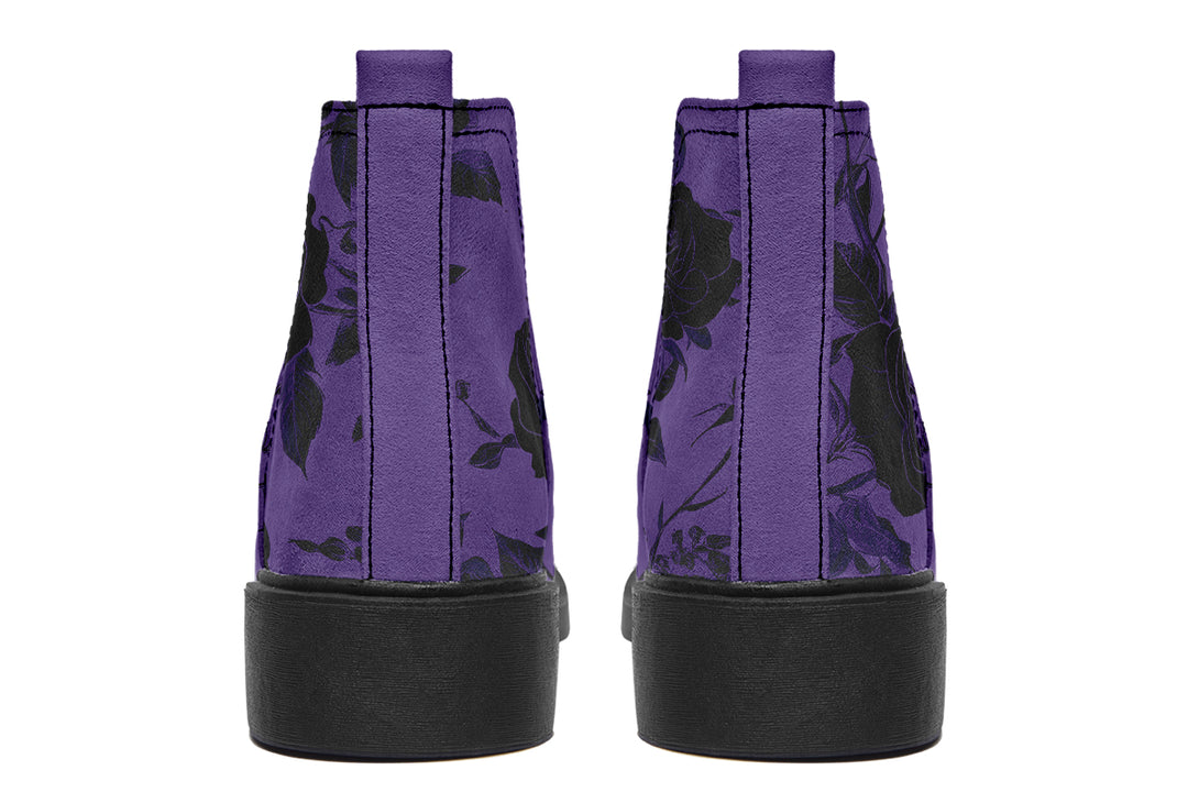 Amethyst Rose Romance Chelsea Boots