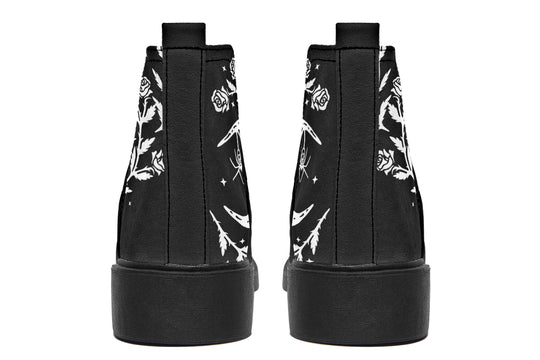 Black Widow Chelsea Boots