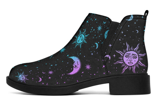 Celestial Pastel Chelsea Boots
