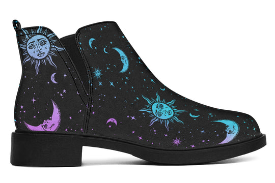 Celestial Pastel Chelsea Boots