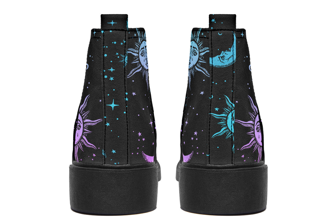 Celestial Pastel Chelsea Boots