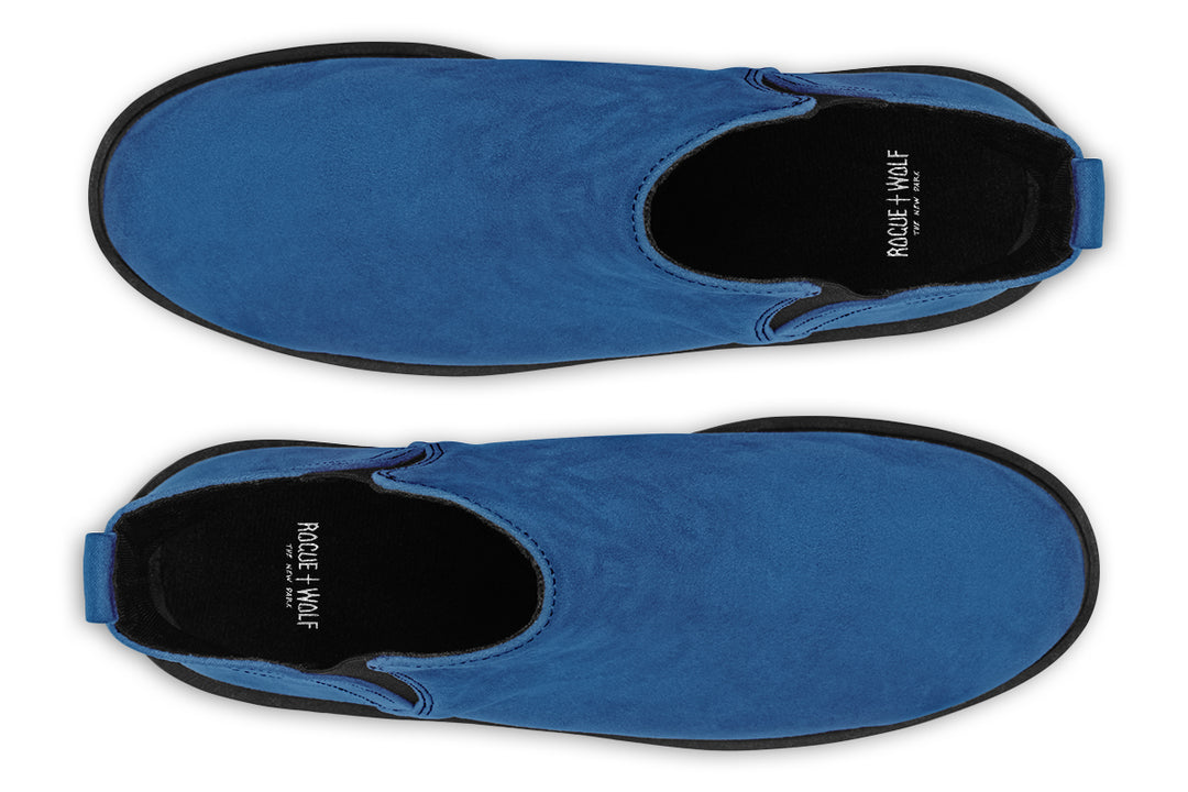 Cobalt Blue Chelsea Boots