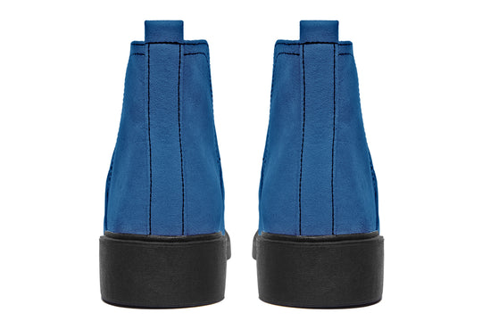 Cobalt Blue Chelsea Boots