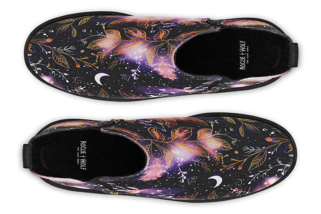 Cosmic Petals Chelsea Boots