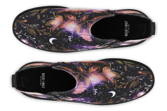 Cosmic Petals Chelsea Boots