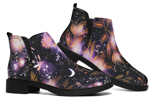 Cosmic Petals Chelsea Boots
