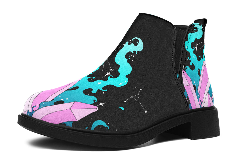 Crystal Queen Chelsea Boots