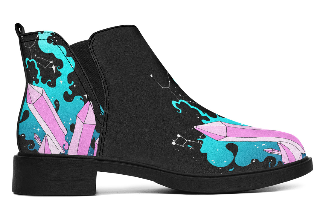 Crystal Queen Chelsea Boots