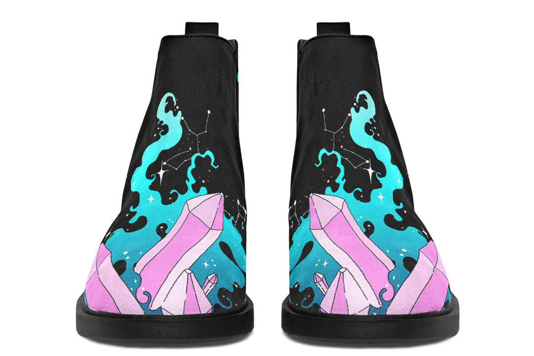 Crystal Queen Chelsea Boots