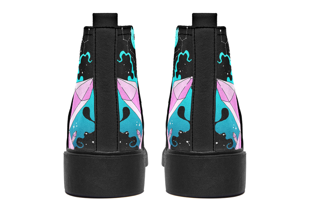 Crystal Queen Chelsea Boots