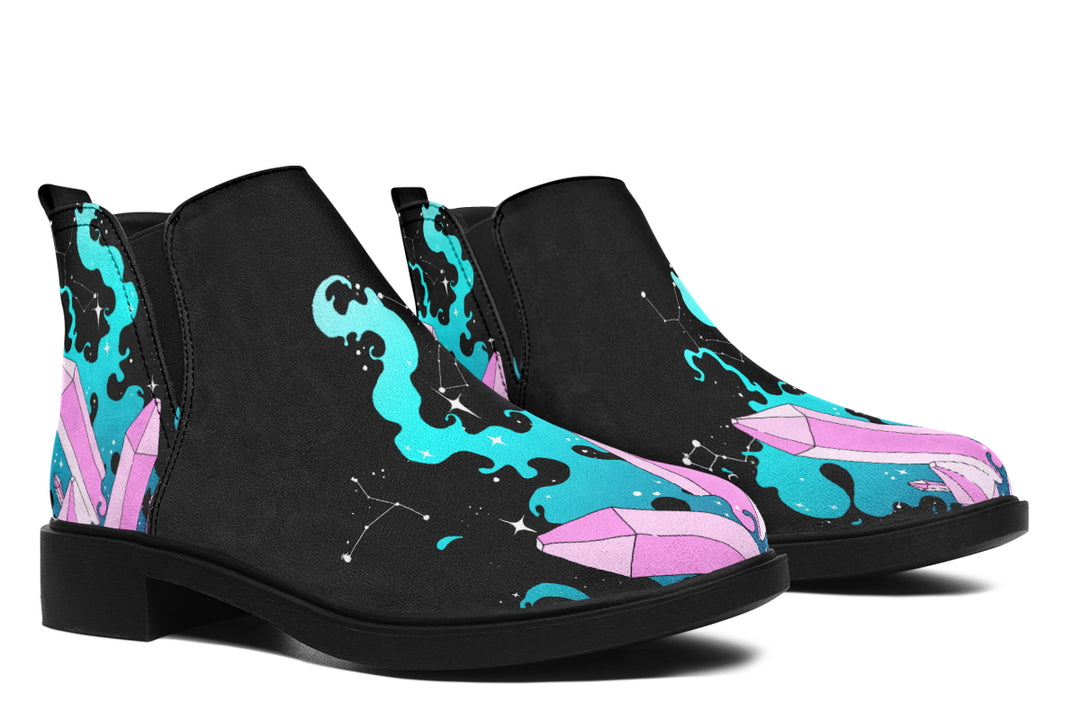 Crystal Queen Chelsea Boots