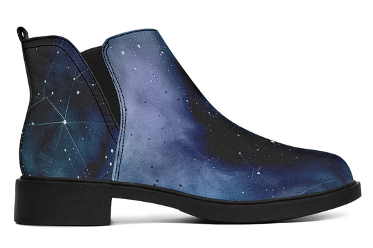Deep Blue Chelsea Boots