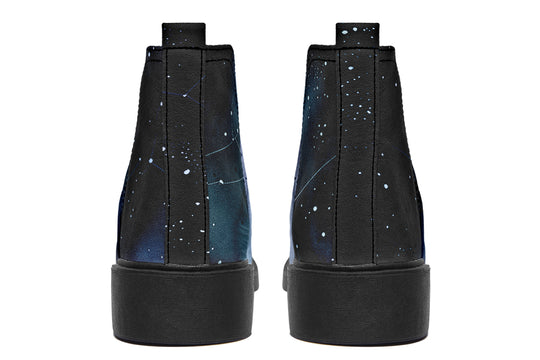 Deep Blue Chelsea Boots