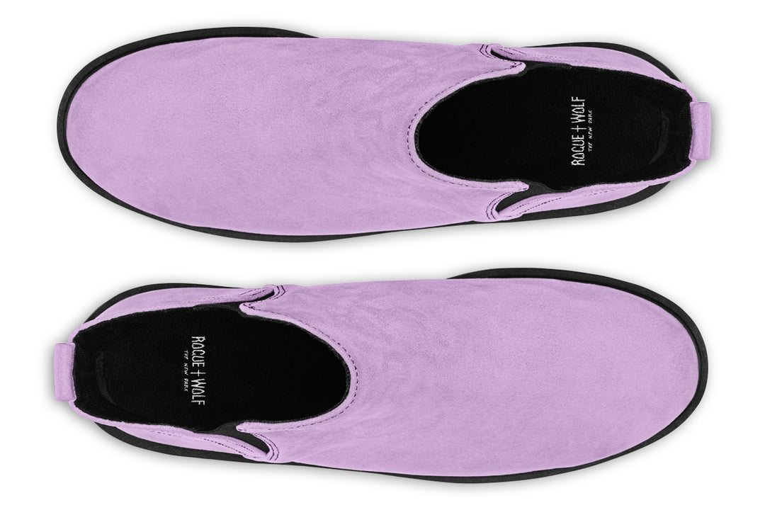 Digital Lavender Chelsea Boots