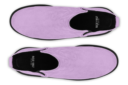 Digital Lavender Chelsea Boots