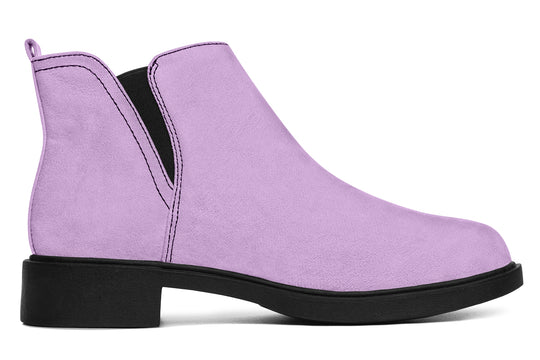 Digital Lavender Chelsea Boots
