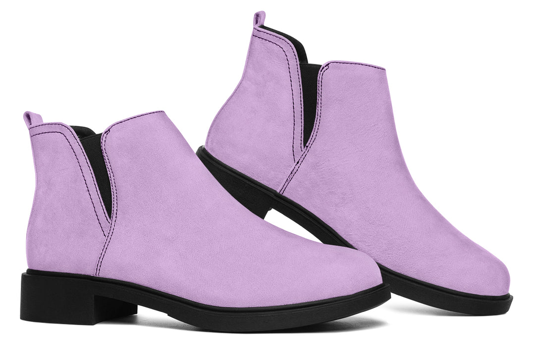 Digital Lavender Chelsea Boots