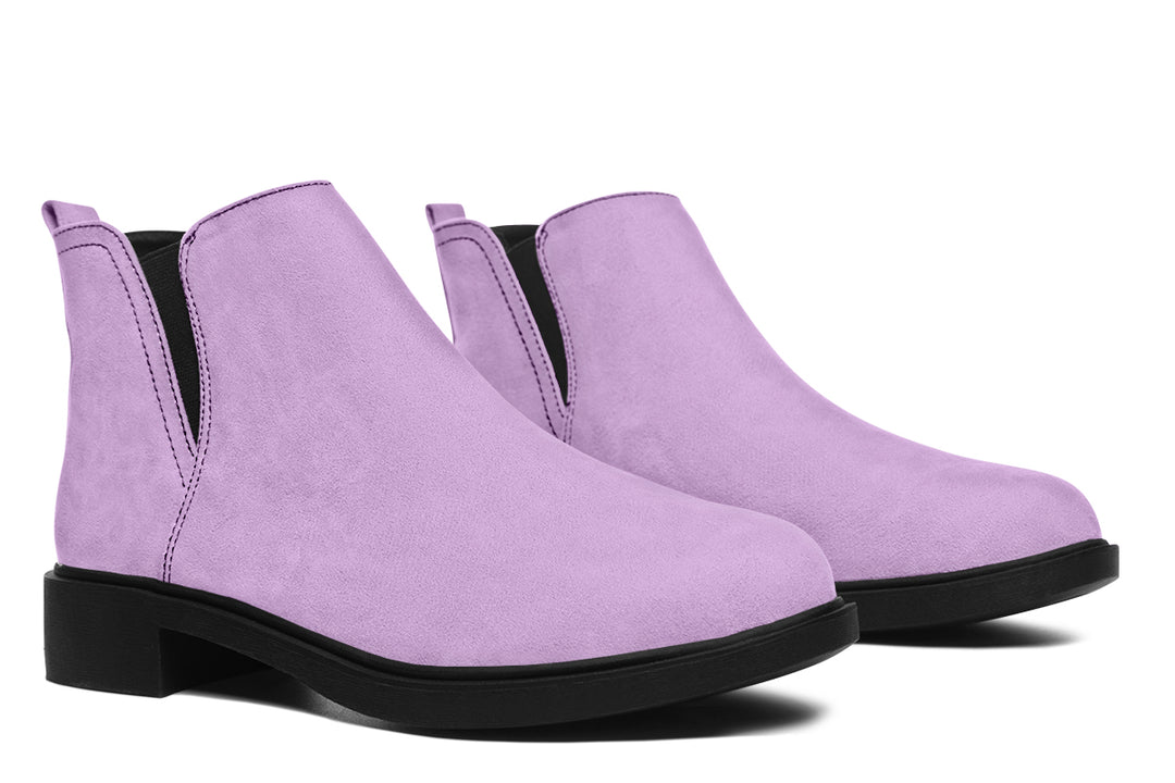 Digital Lavender Chelsea Boots