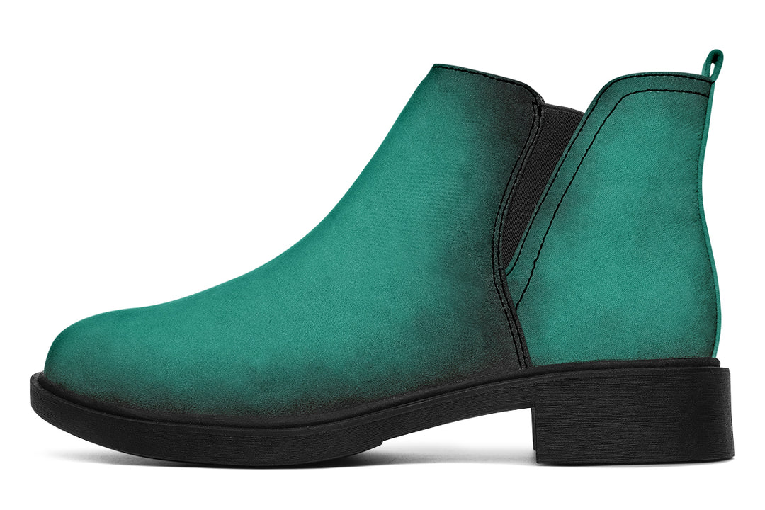 Enchanted Emerald Chelsea Boots