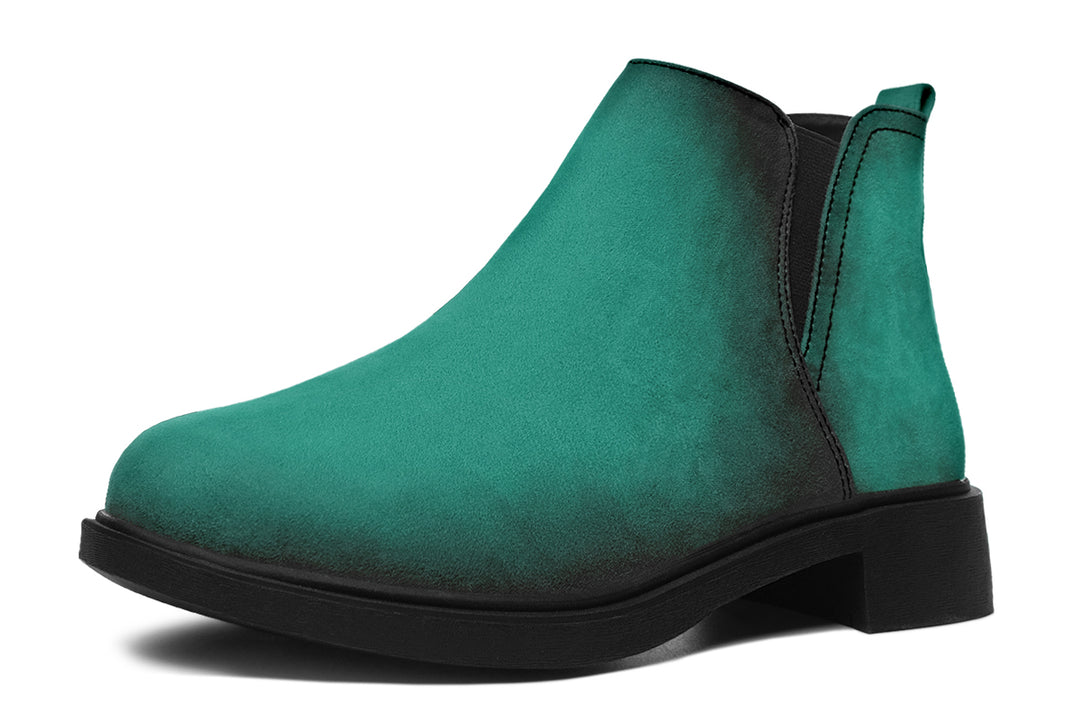 Enchanted Emerald Chelsea Boots