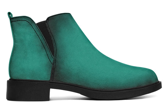 Enchanted Emerald Chelsea Boots