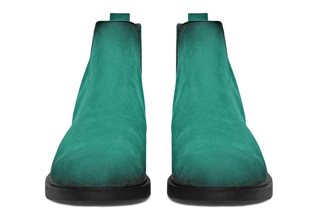 Enchanted Emerald Chelsea Boots