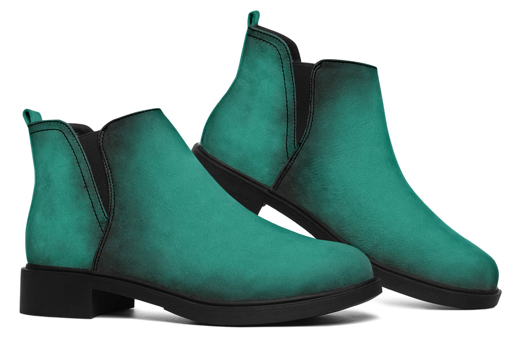 Enchanted Emerald Chelsea Boots