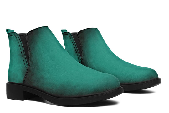 Enchanted Emerald Chelsea Boots