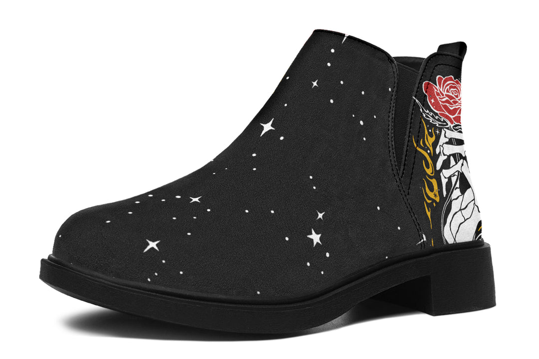Forever Rose Chelsea Boots