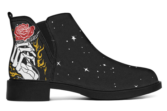 Forever Rose Chelsea Boots
