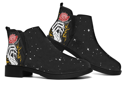 Forever Rose Chelsea Boots