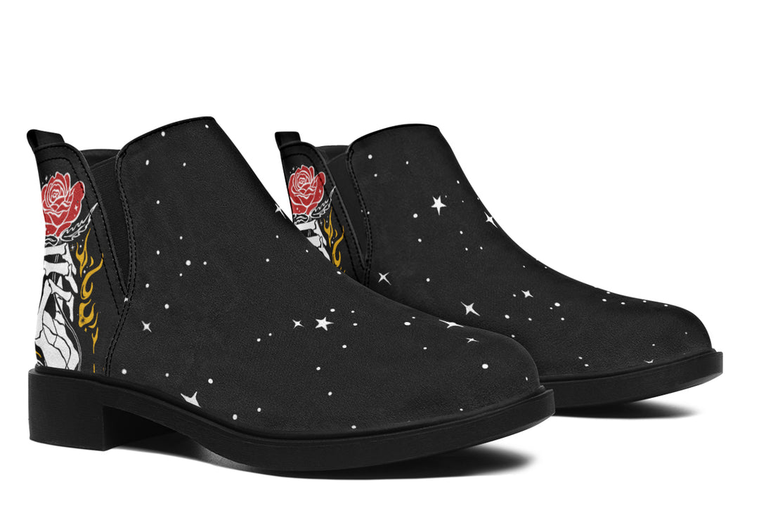 Forever Rose Chelsea Boots