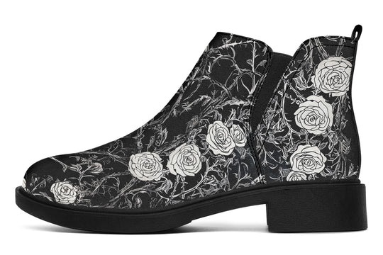 Fragile Rose Chelsea Boots