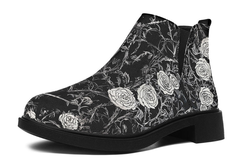 Fragile Rose Chelsea Boots