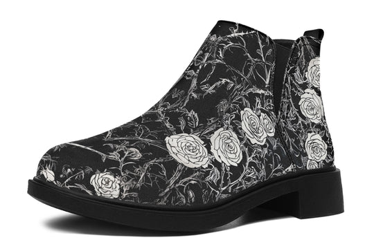 Fragile Rose Chelsea Boots