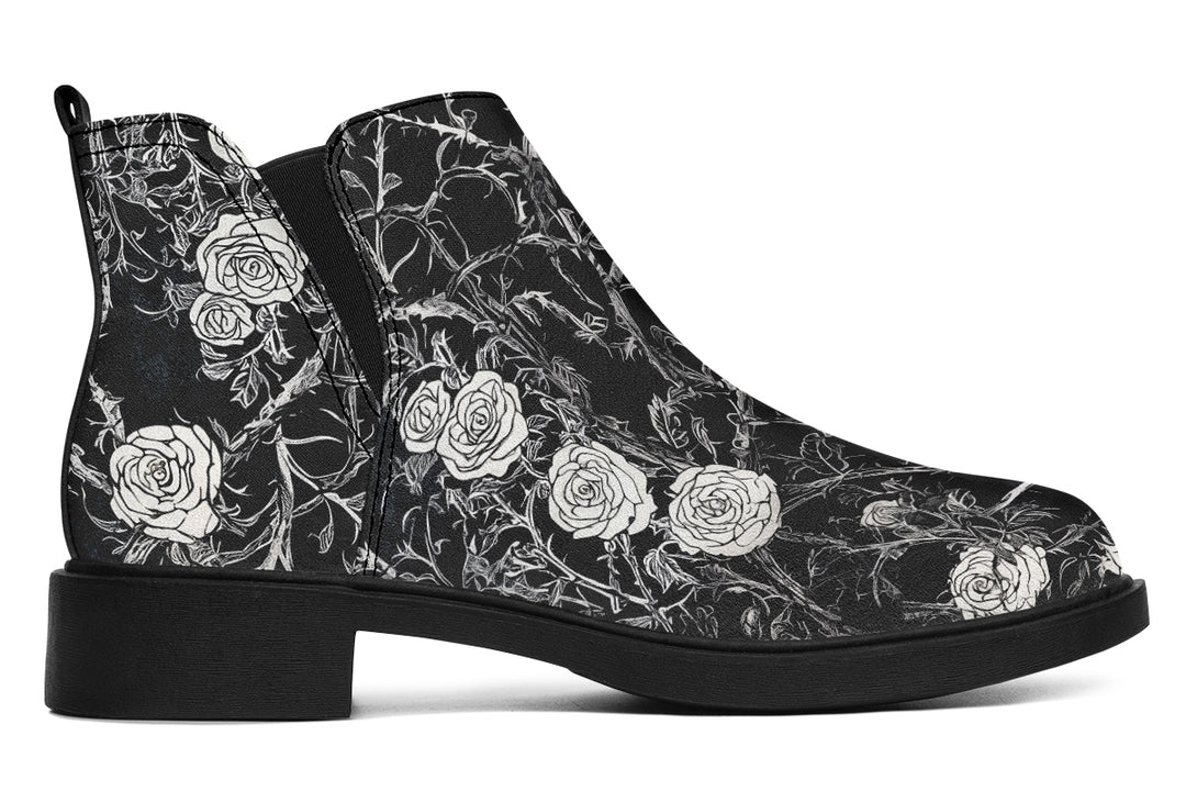 Fragile Rose Chelsea Boots