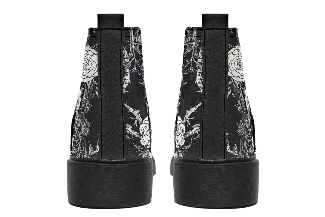 Fragile Rose Chelsea Boots