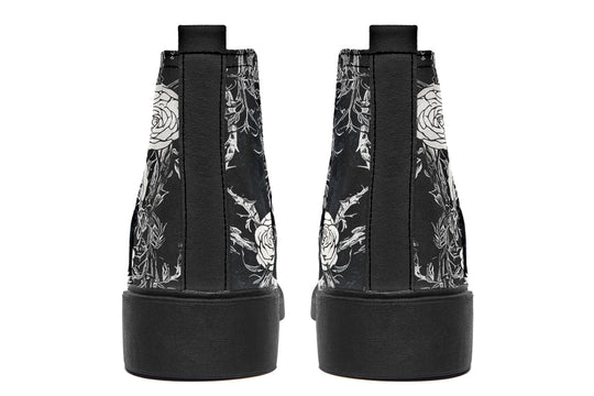 Fragile Rose Chelsea Boots