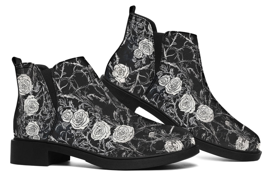 Fragile Rose Chelsea Boots