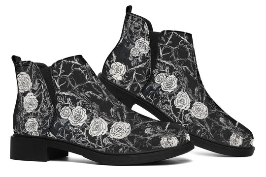 Fragile Rose Chelsea Boots